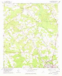 1970s Maps of Zeigler, GA | Pastmaps